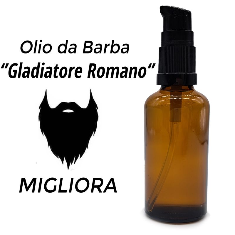 50ml Beard Oil - Roman Gladiator - White Label