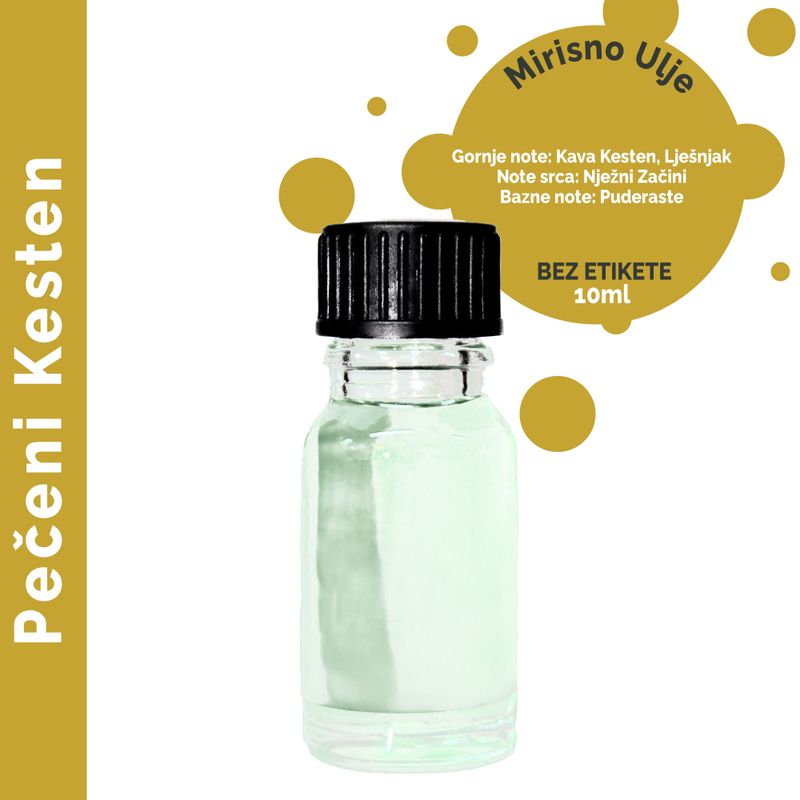 Roasted Chestnut Fragrance Oil 10ml - White Label