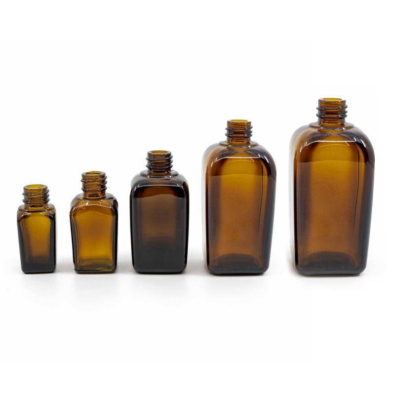 10ml Amber Glass Alchemist Bottle - No Cap