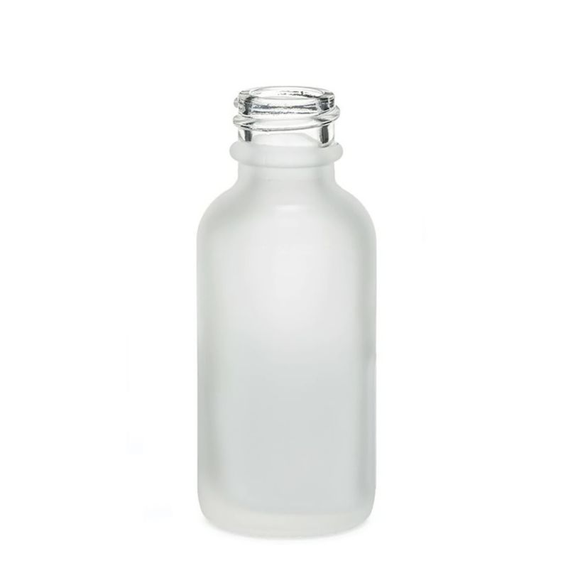 30ml Frosted White Glass Dropper Bottle