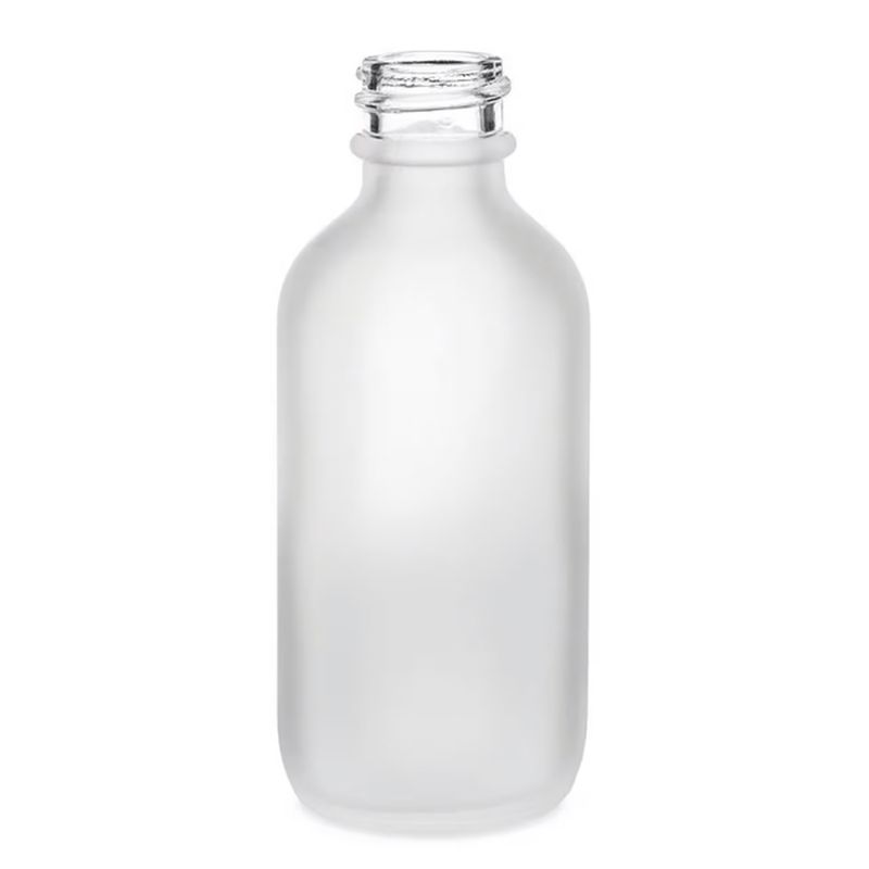 100ml Frosted White Glass Dropper Bottle
