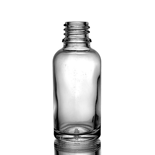 30ml Smokey Grey Glass Dropper Bottle