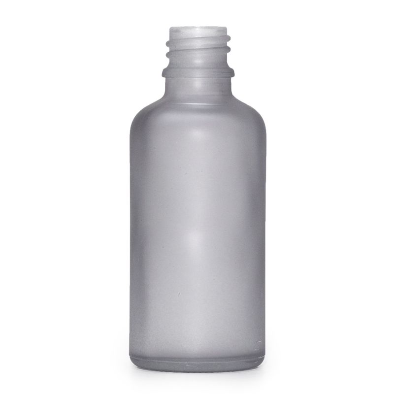 100ml Frosted Grey Glass Dropper Bottle