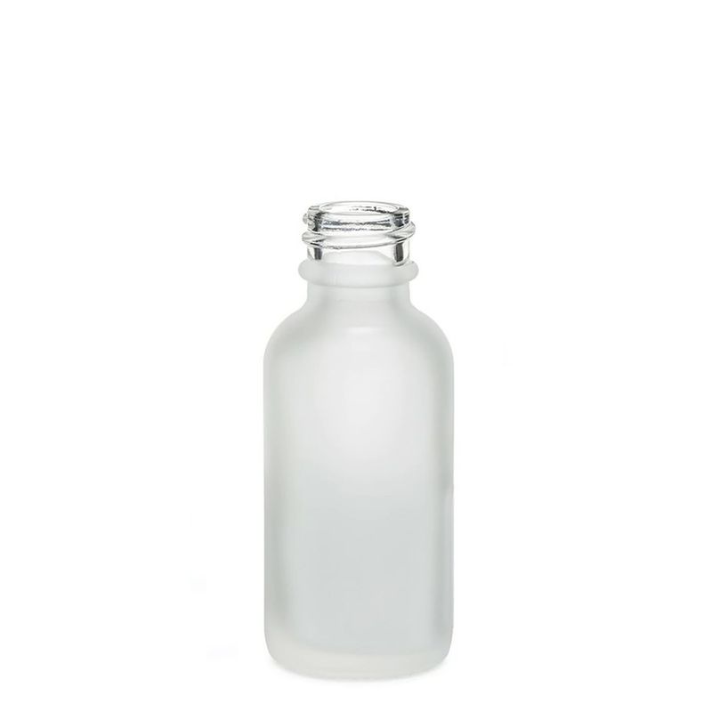 10ml Frosted White Glass Dropper Bottle
