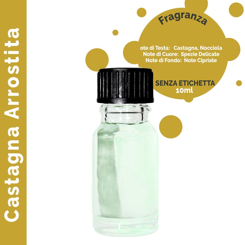 Roasted Chestnut Fragrance Oil 10ml - White Label