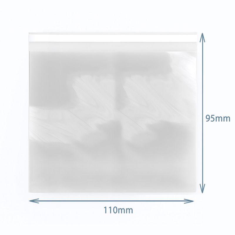 Poly-Prop Bags 110x95mm Reseal (500)