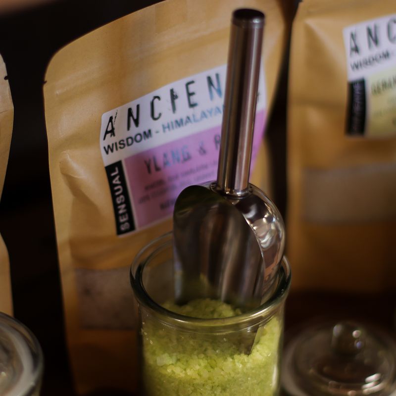 Metal Scoop for Bath Salts