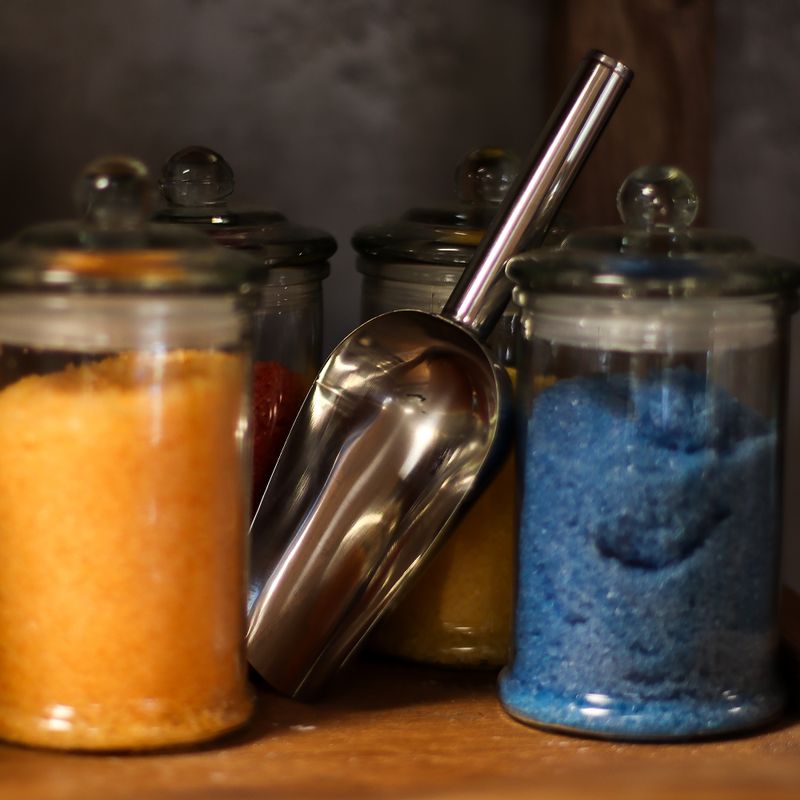 Metal Scoop for Bath Salts