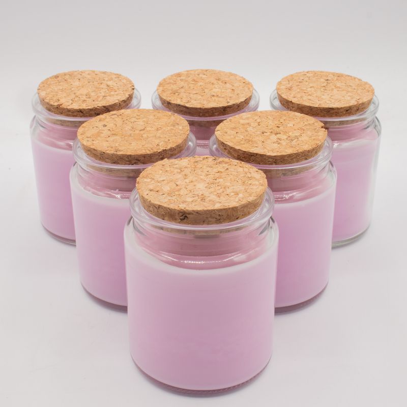 Woodwick Soy Candle - Crushed Fig & Casis - White Label