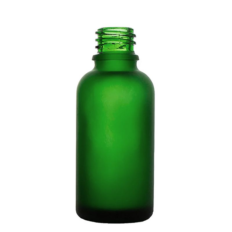 50ml Frosted Green Glass Dropper Bottle (GBot-04)