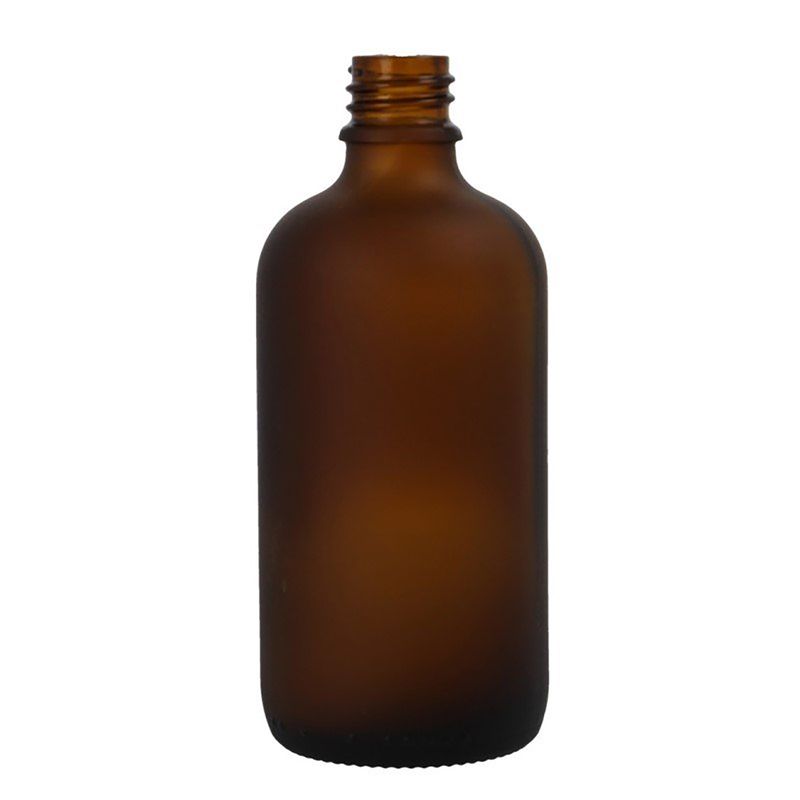 100ml Frosted Amber Glass Dropper Bottle