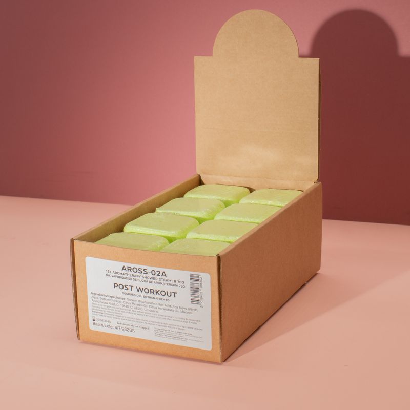 Aromatherapy Shower Steamer 70g - Post-Workout - White Label