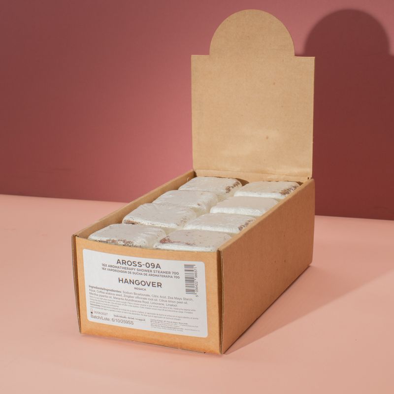 Aromatherapy Shower Steamer 70g - Hangover - White Label