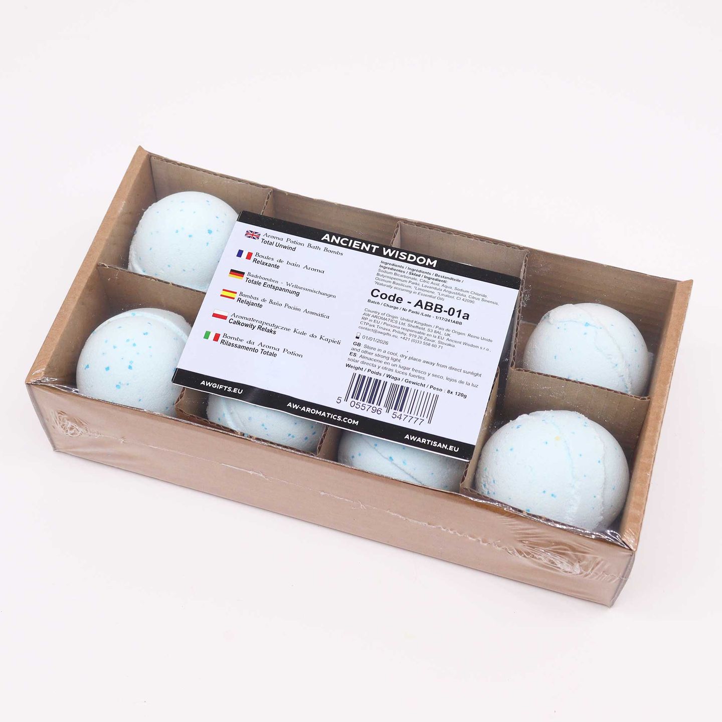 White Label Aromatherapy Bath Bombs