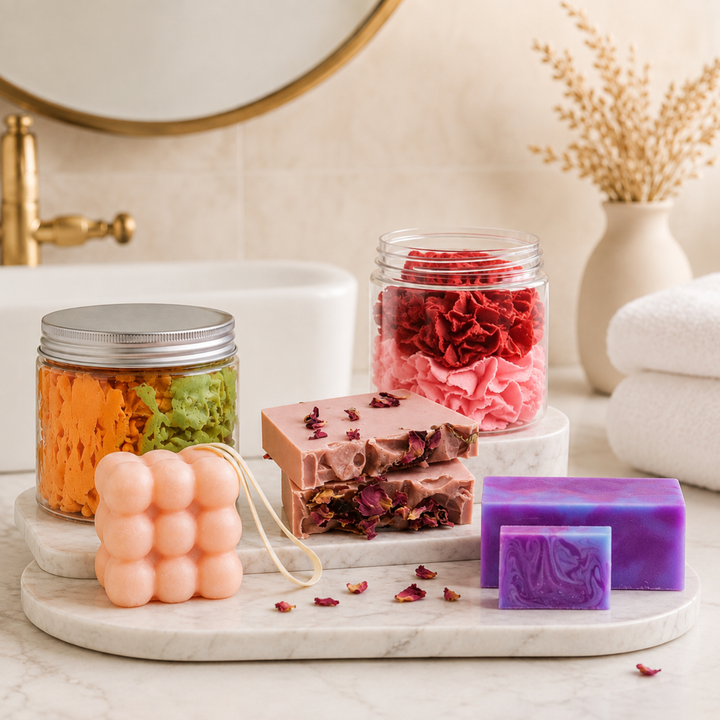 Soap product samples