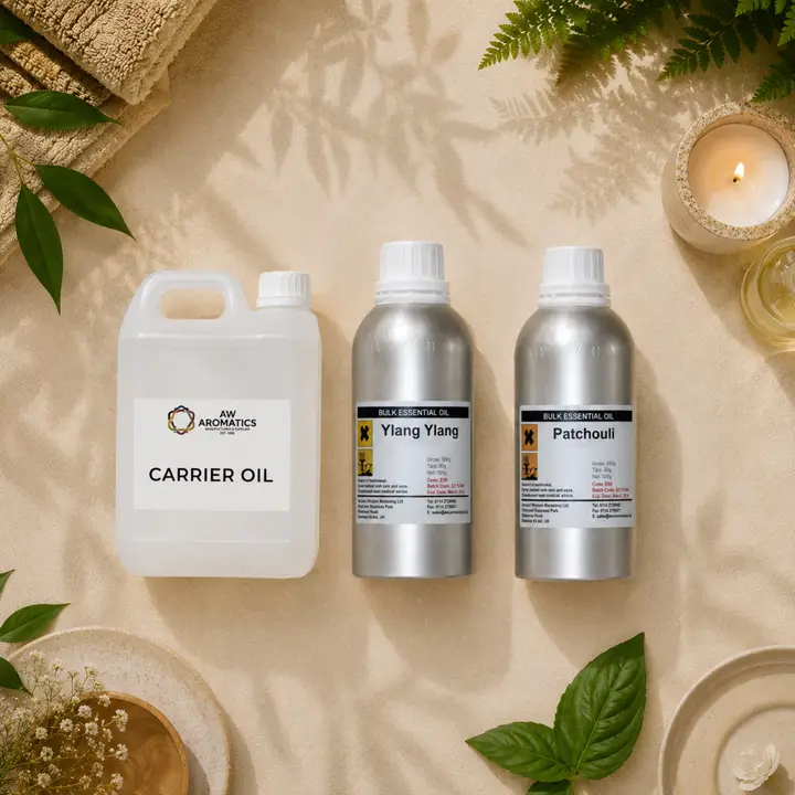 Essential oil product sample