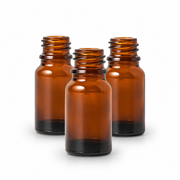 Amber Glass Dropper Bottles