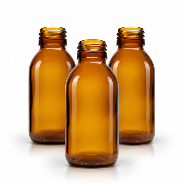 Glass Medicine Bottles