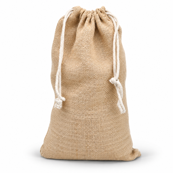 Jute Drawstring Display Sacks