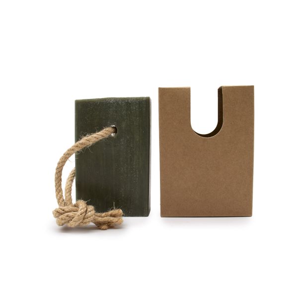 Rustic Hanging Soap 150g - Ivory Fig - White Label