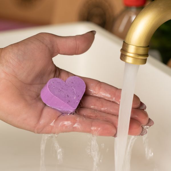 Heart Guest Soap - Lavender - White Label