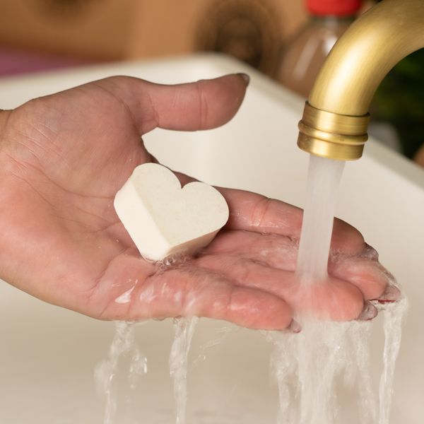 Heart Guest Soap - Coconut - White Label