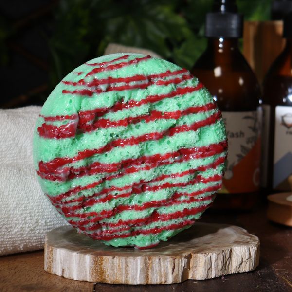 Butter Bubble Soap Sponge 220g - Strawberry Kiwi - White Label