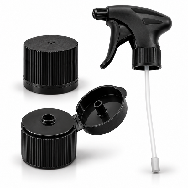 Caps & Spray Tops for Plastic Bottles