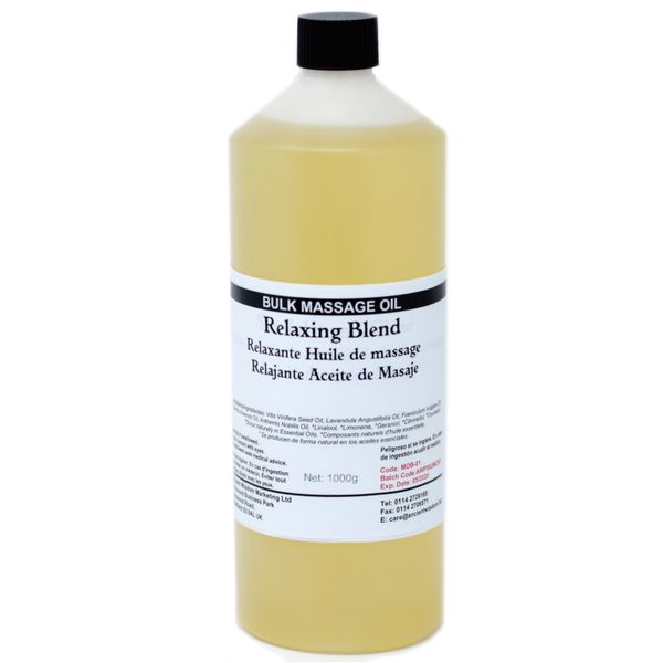 Relaxing 1l Massage Oil / Bath Oil
