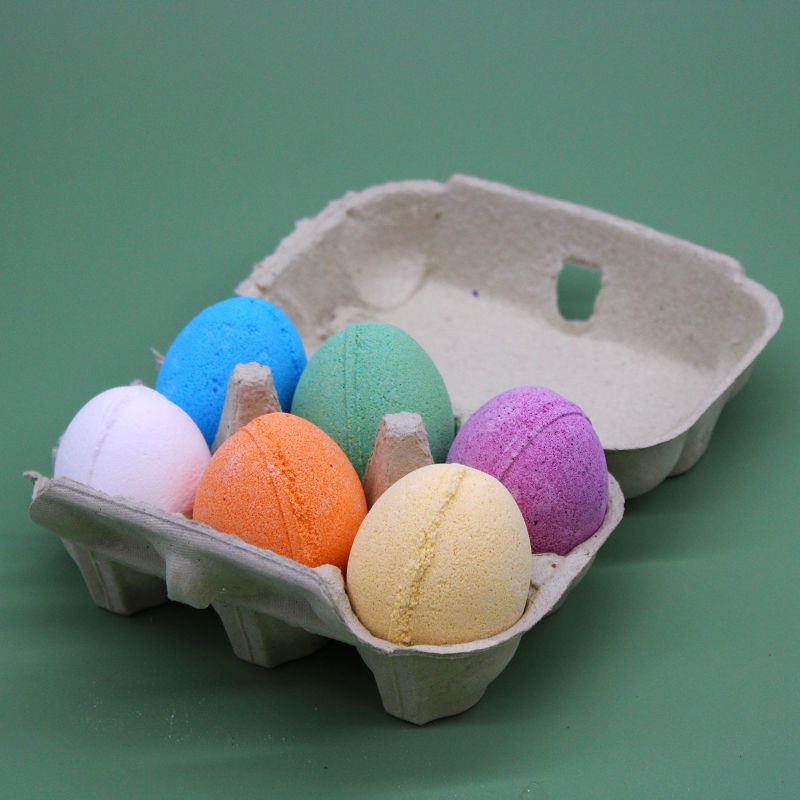 Mango Bath Eggs in a Tray - White Label