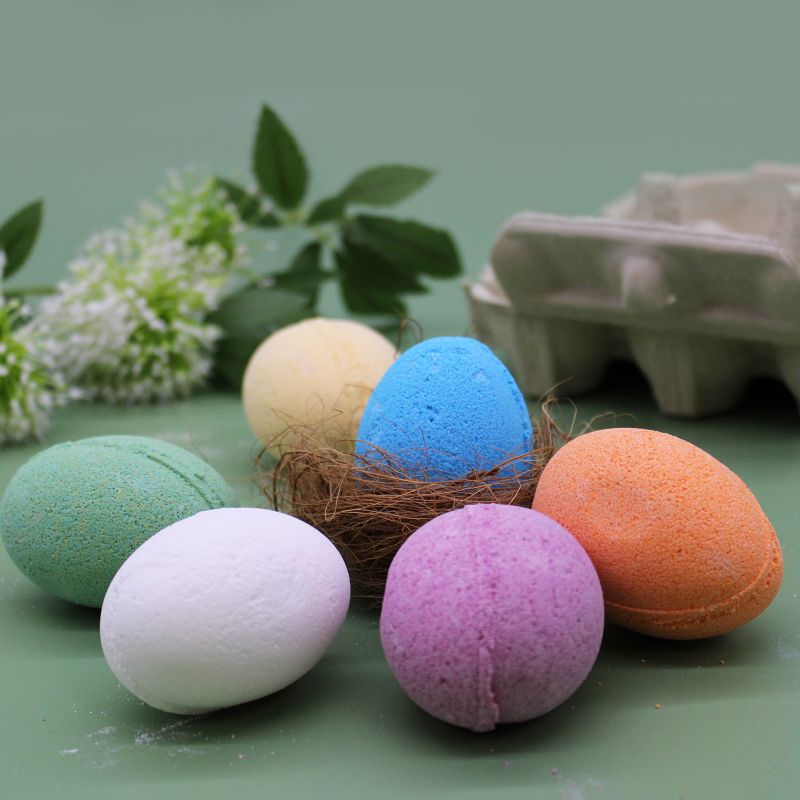 Mango Bath Eggs in a Tray - White Label