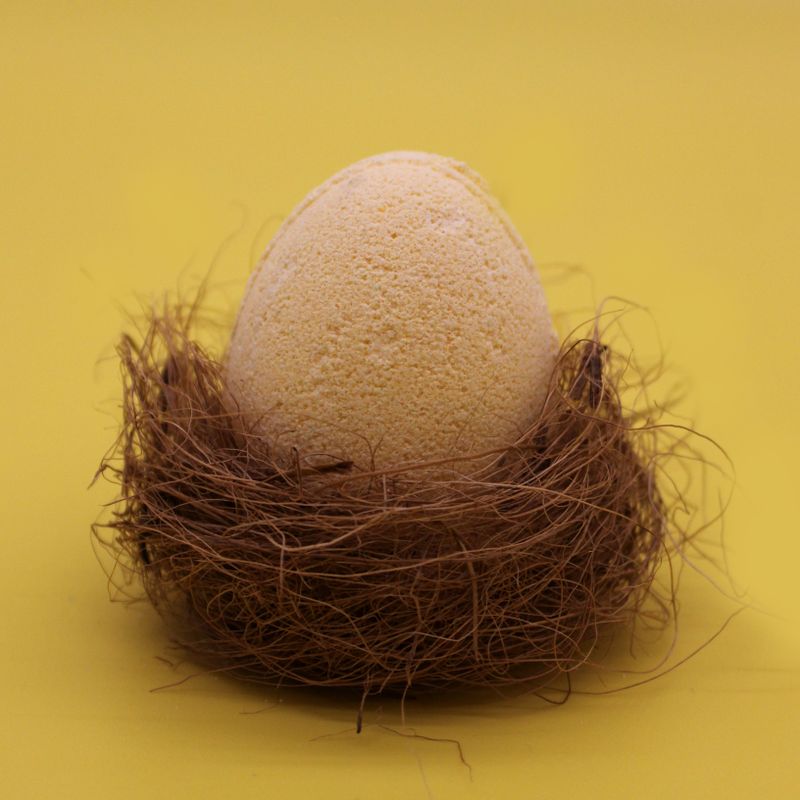 Banana Bath Eggs in a Tray - White Label