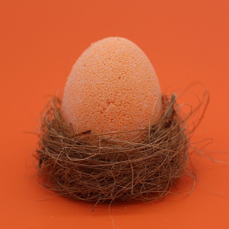 Tangerine & Grapefruit Bath Eggs in a Tray - White Label