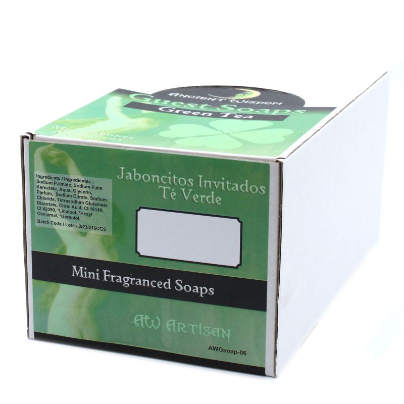 Heart Guest Soap - Green Tea - White Label