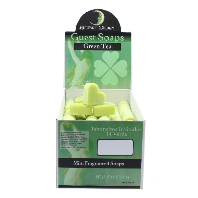 Heart Guest Soap - Green Tea - White Label