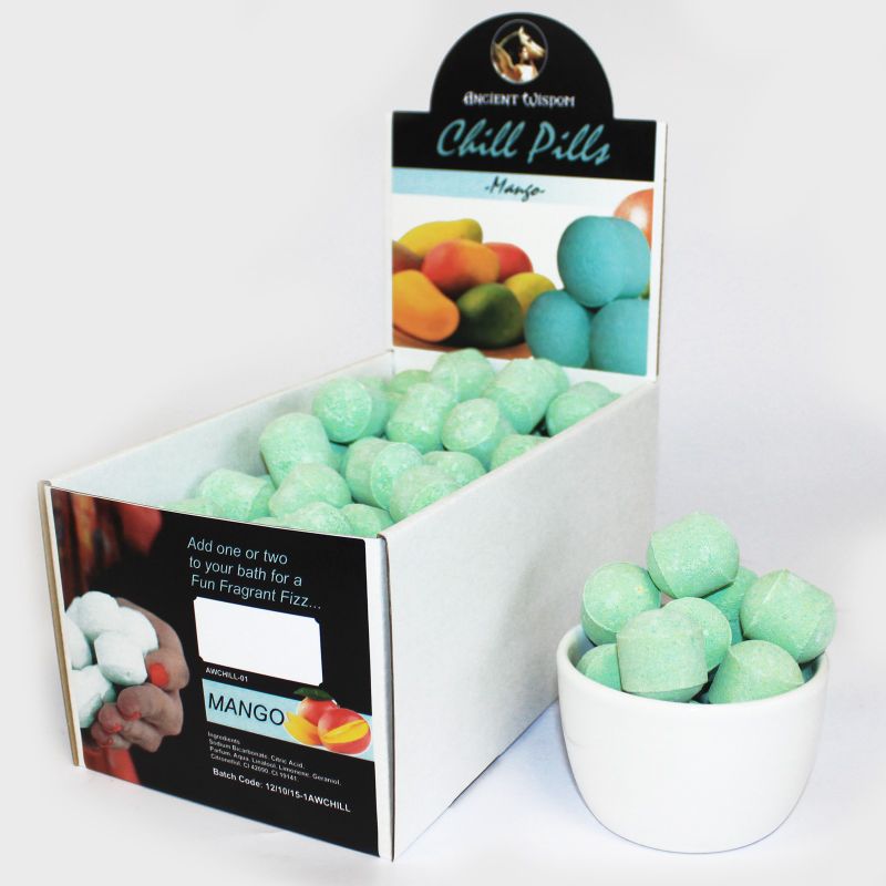 1.3Kg Box of Mango Chill Pills - White Label