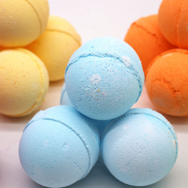 Essential Oil Bath Bomb - Lavender & Marjoram - White Label
