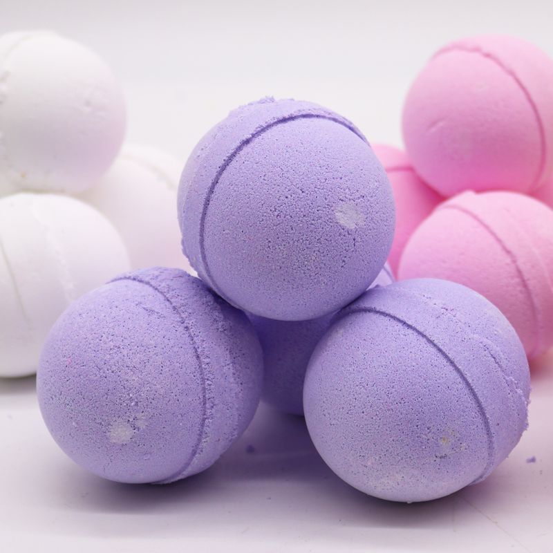 Essential Oil Bath Bomb - Clary Sage & Juniper - White Label