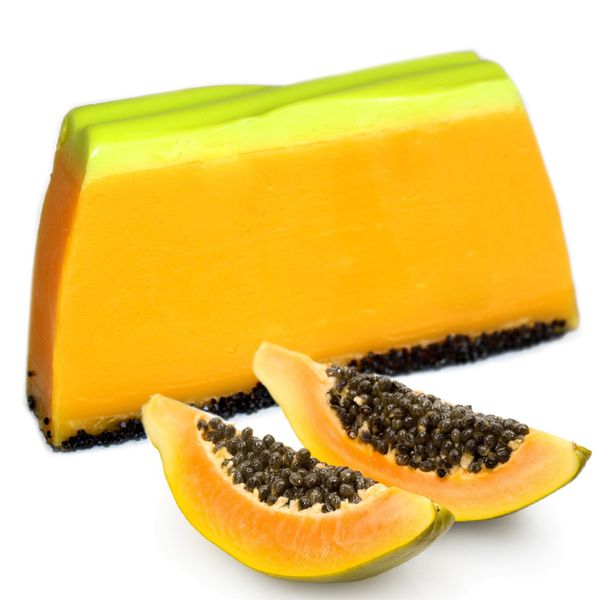 Tropical Paradise Soap Loaf 1.1kg - Papaya - White Label