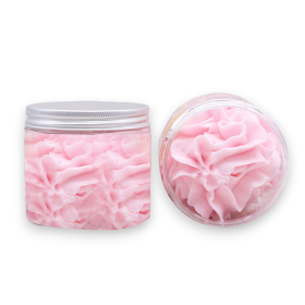 4x Lemon Sherbet Whipped  Soap 120g - White Label