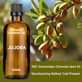 10x Jojoba Organic Base Oil 100ml - White Label