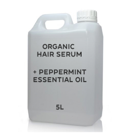 Bulk Organic Hair Serum 5L - Peppermint