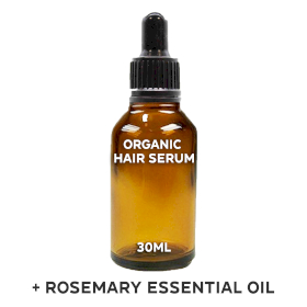 20x Organic Hair Serum 30ml - Rosemary - White Label