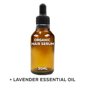 20x Organic Hair Serum 30ml - Lavender - White Label