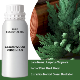 Cedarwood Virginian Bulk Essential Oil