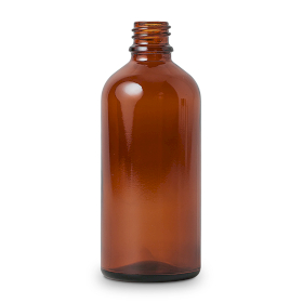70x 100ml Amber Glass Dropper Bottle - No Cap