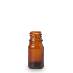 255x 5ml Amber Glass Dropper Bottle - No Cap