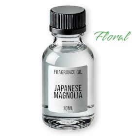 10x Japanese Magnolia Fragrance Oil 10ml - White Label