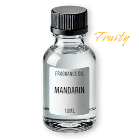 10x Mandarin Fragrance Oil 10ml - White Label
