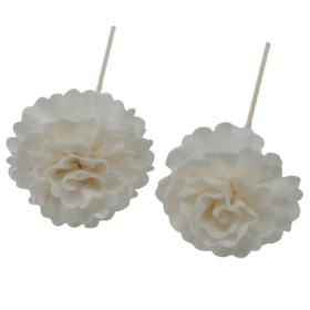 12x Natural Diffuser Flowers - Carnation on Reed